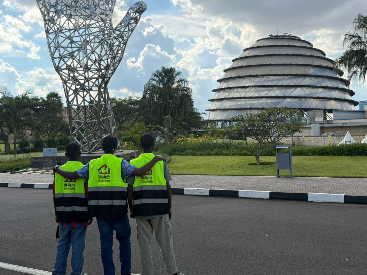 Kigali Convention Center Slab Deflection Surveying